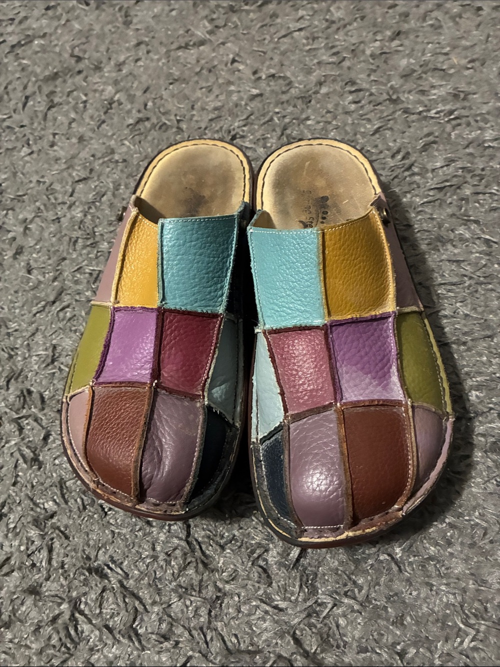Spring step checkered sandals - Picture 7 of 8